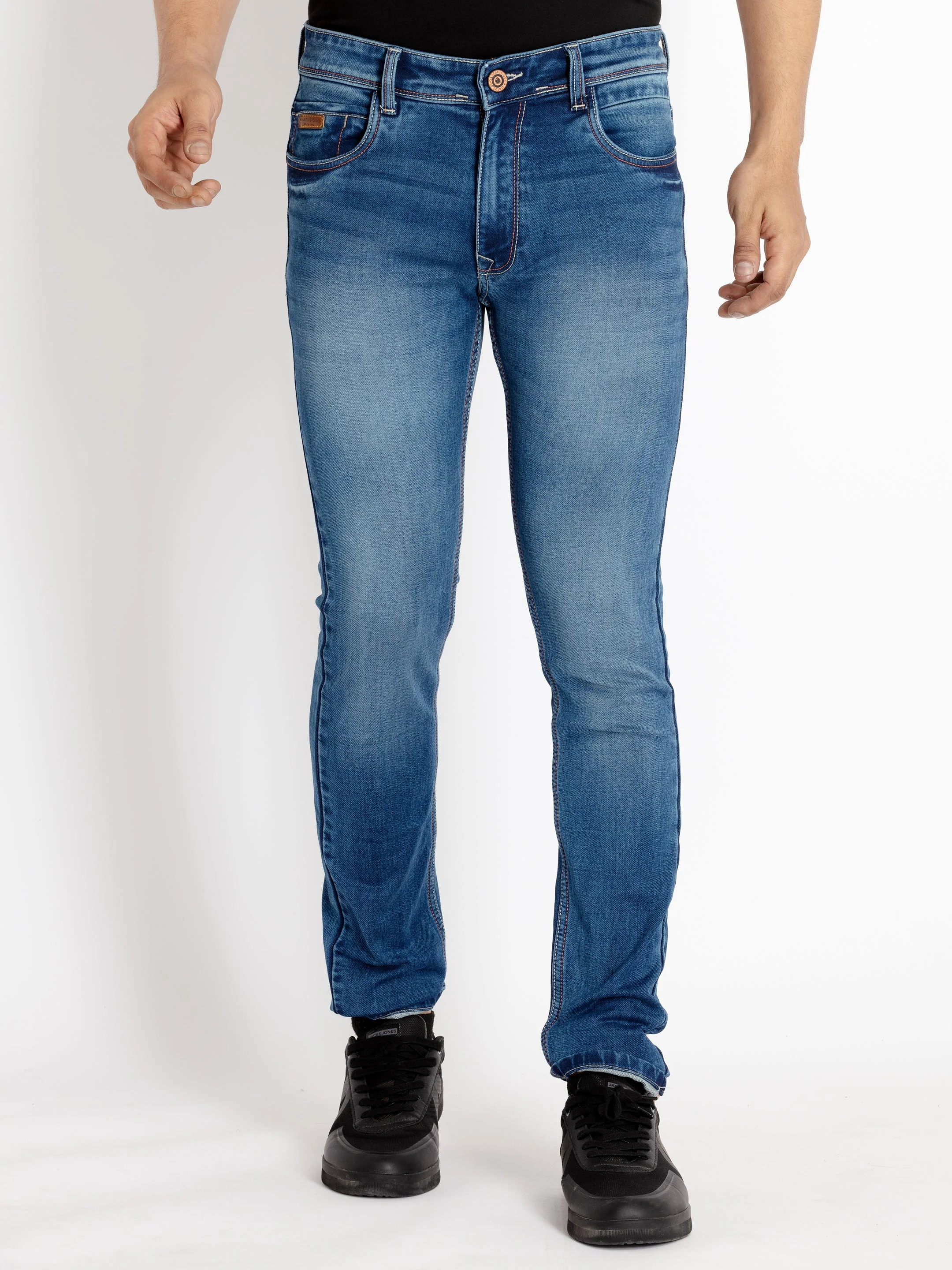 Blue Washed Jeans for Men